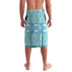 Aotearoa Iwi Ngati Paoa Lavalava Maori Wharenui House Tribal Pattern