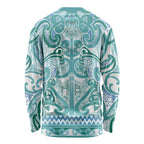 Aotearoa Iwi Ngati Paoa Long Sleeve Shirt Maori Wharenui House Tribal Pattern