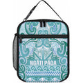 Aotearoa Iwi Ngati Paoa Lunch Bag Maori Wharenui House Tribal Pattern