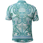 Aotearoa Iwi Ngati Paoa Polo Shirt Maori Wharenui House Tribal Pattern