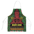 Aotearoa Iwi Ngati Hine Apron Maori Wharenui House Tribal Pattern