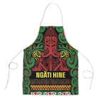 Aotearoa Iwi Ngati Hine Apron Maori Wharenui House Tribal Pattern