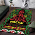 Aotearoa Iwi Ngati Hine Area Rug Maori Wharenui House Tribal Pattern