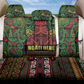 Aotearoa Iwi Ngati Hine Back Car Seat Cover Maori Wharenui House Tribal Pattern