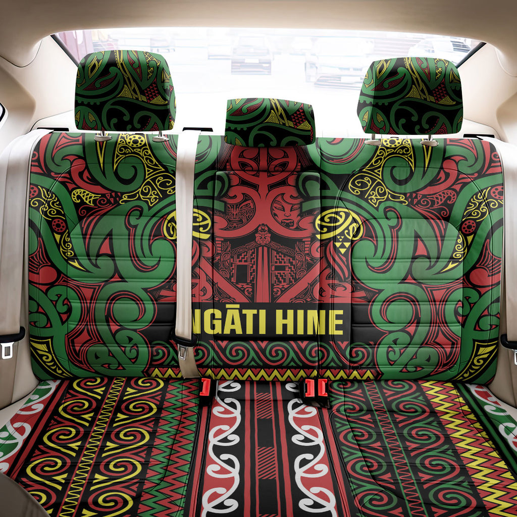 Aotearoa Iwi Ngati Hine Back Car Seat Cover Maori Wharenui House Tribal Pattern