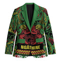 Aotearoa Iwi Ngati Hine Blazer Maori Wharenui House Tribal Pattern