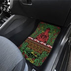 Aotearoa Iwi Ngati Hine Car Mats Maori Wharenui House Tribal Pattern