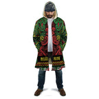 Aotearoa Iwi Ngati Hine Cloak Maori Wharenui House Tribal Pattern