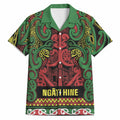 Aotearoa Iwi Ngati Hine Hawaiian Shirt Maori Wharenui House Tribal Pattern