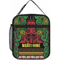 Aotearoa Iwi Ngati Hine Lunch Bag Maori Wharenui House Tribal Pattern