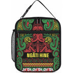 Aotearoa Iwi Ngati Hine Lunch Bag Maori Wharenui House Tribal Pattern