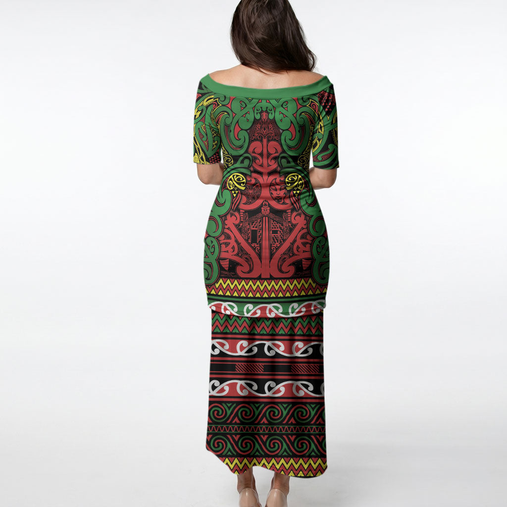 Aotearoa Iwi Ngati Hine Puletasi Maori Wharenui House Tribal Pattern