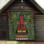Aotearoa Iwi Ngati Hine Quilt Maori Wharenui House Tribal Pattern