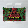 Aotearoa Iwi Ngati Hine Tablecloth Maori Wharenui House Tribal Pattern