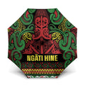 Aotearoa Iwi Ngati Hine Umbrella Maori Wharenui House Tribal Pattern