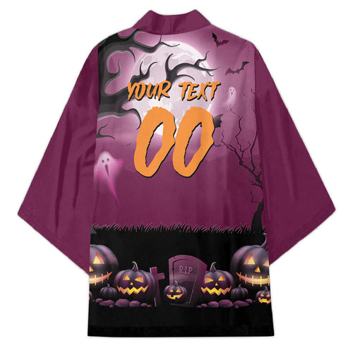 Custom Halloween Brisbane Broncos Kimono Spooky Australia Mascot Rugby