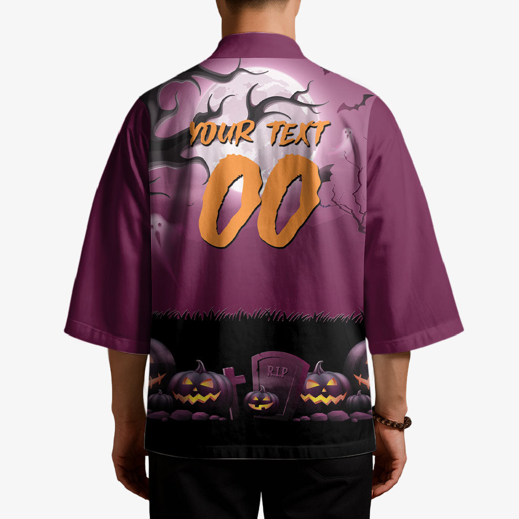Custom Halloween Brisbane Broncos Kimono Spooky Australia Mascot Rugby