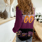 Custom Halloween Brisbane Broncos Women Casual Shirt Spooky Australia Mascot Rugby