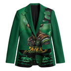 Custom Halloween Canberra Raiders Blazer Spooky Australia Mascot Rugby