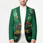 Custom Halloween Canberra Raiders Blazer Spooky Australia Mascot Rugby