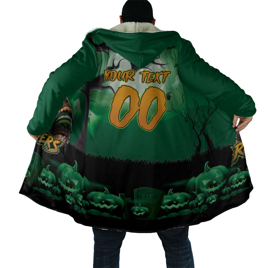 Custom Halloween Canberra Raiders Cloak Spooky Australia Mascot Rugby