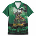 Custom Halloween Canberra Raiders Hawaiian Shirt Spooky Australia Mascot Rugby