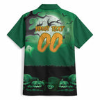 Custom Halloween Canberra Raiders Hawaiian Shirt Spooky Australia Mascot Rugby