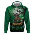 Custom Halloween Canberra Raiders Hoodie Spooky Australia Mascot Rugby