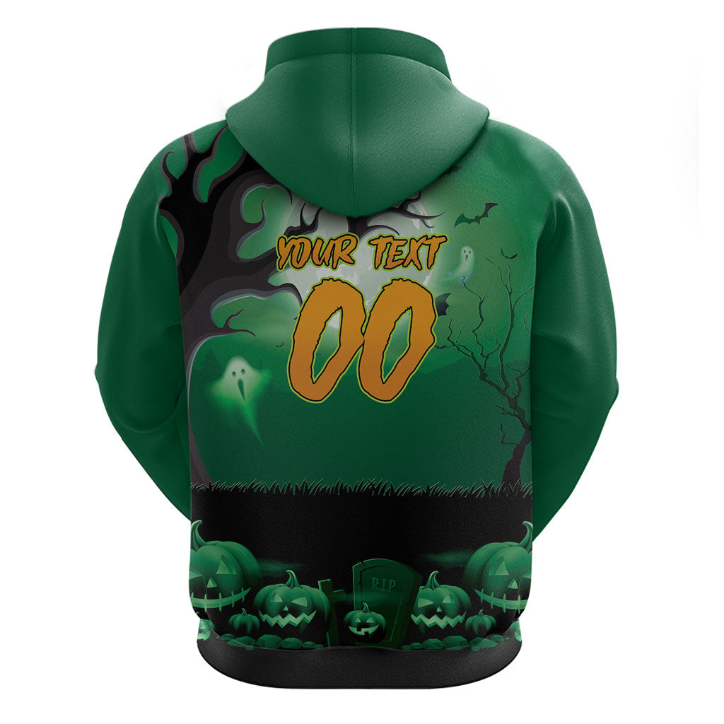 Custom Halloween Canberra Raiders Hoodie Spooky Australia Mascot Rugby
