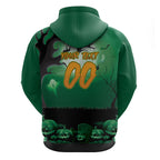 Custom Halloween Canberra Raiders Hoodie Spooky Australia Mascot Rugby