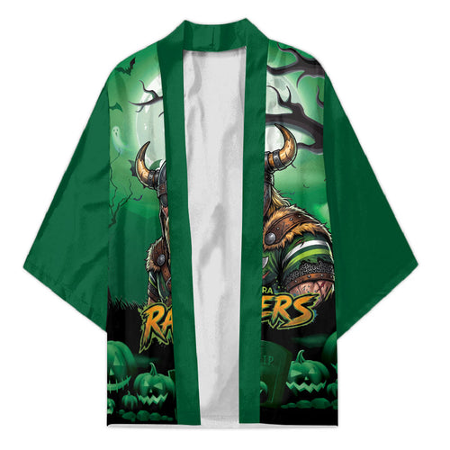 Custom Halloween Canberra Raiders Kimono Spooky Australia Mascot Rugby