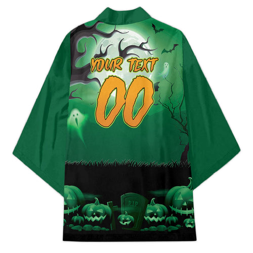 Custom Halloween Canberra Raiders Kimono Spooky Australia Mascot Rugby
