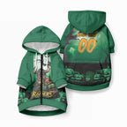 Custom Halloween Canberra Raiders Pet Hoodie Spooky Australia Mascot Rugby