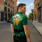 Custom Halloween Canberra Raiders Zipper Polo Shirt Spooky Australia Mascot Rugby