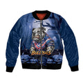 Custom Halloween Canterbury-Bankstown Bulldogs Bomber Jacket Spooky Australia Mascot Rugby