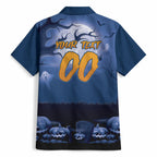 Custom Halloween Canterbury-Bankstown Bulldogs Hawaiian Shirt Spooky Australia Mascot Rugby