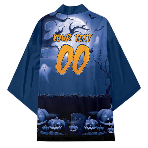 Custom Halloween Canterbury-Bankstown Bulldogs Kimono Spooky Australia Mascot Rugby