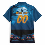 Custom Halloween Cronulla-Sutherland Sharks Hawaiian Shirt Spooky Australia Mascot Rugby
