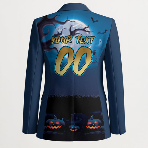 Custom Halloween Gold Coast Titans Blazer Spooky Australia Mascot Rugby