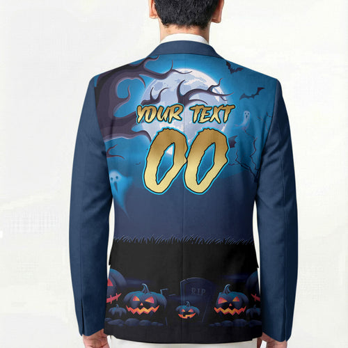Custom Halloween Gold Coast Titans Blazer Spooky Australia Mascot Rugby