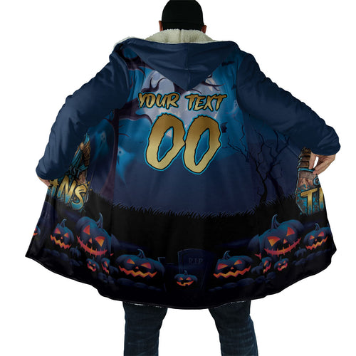Custom Halloween Gold Coast Titans Cloak Spooky Australia Mascot Rugby