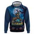 Custom Halloween Gold Coast Titans Hoodie Spooky Australia Mascot Rugby