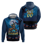Custom Halloween Gold Coast Titans Hoodie Spooky Australia Mascot Rugby