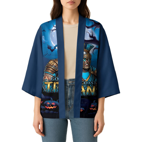 Custom Halloween Gold Coast Titans Kimono Spooky Australia Mascot Rugby