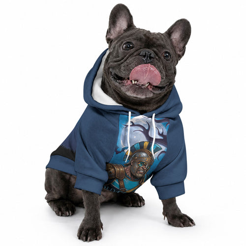 Custom Halloween Gold Coast Titans Pet Hoodie Spooky Australia Mascot Rugby