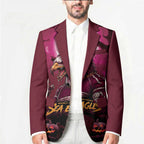 Custom Halloween Manly Warringah Sea Eagles Blazer Spooky Australia Mascot Rugby
