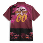 Custom Halloween Manly Warringah Sea Eagles Hawaiian Shirt Spooky Australia Mascot Rugby