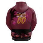 Custom Halloween Manly Warringah Sea Eagles Hoodie Spooky Australia Mascot Rugby