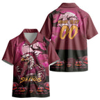Custom Halloween Manly Warringah Sea Eagles Kid Hawaiian Shirt Spooky Australia Mascot Rugby