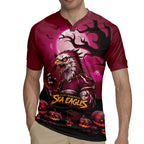Custom Halloween Manly Warringah Sea Eagles Rugby Jersey Spooky Australia Mascot Rugby